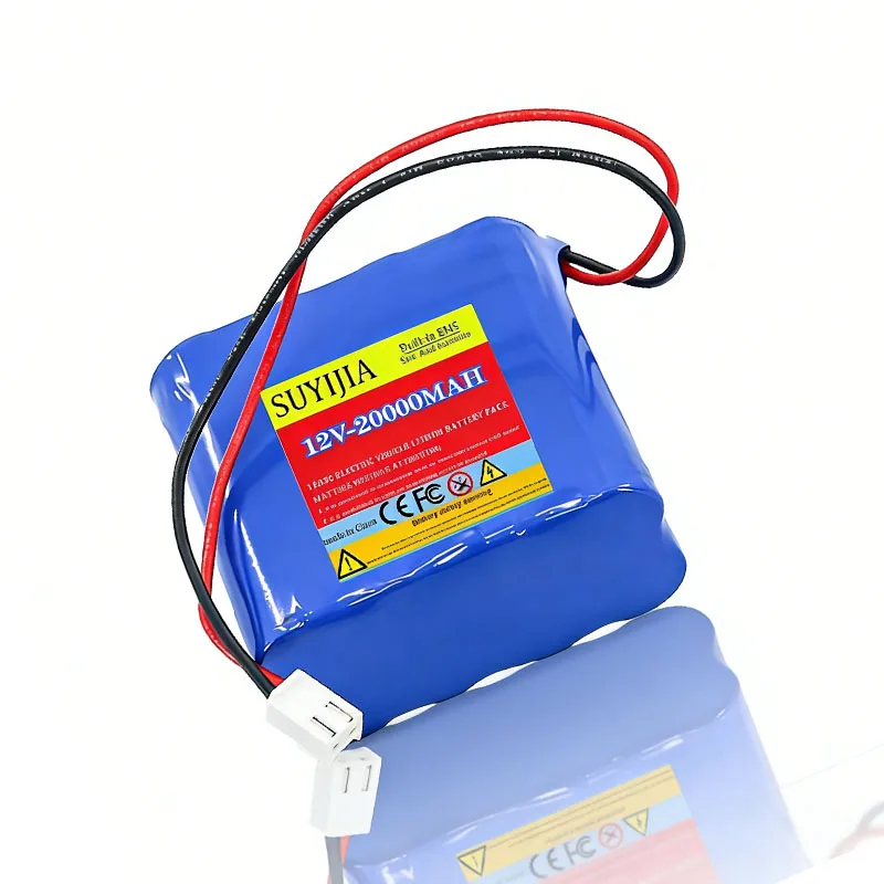 12V 20000mAh D50B GPS bait boat 18650 power lithium battery pack suitable for elevator intercom video doorbell emergency light