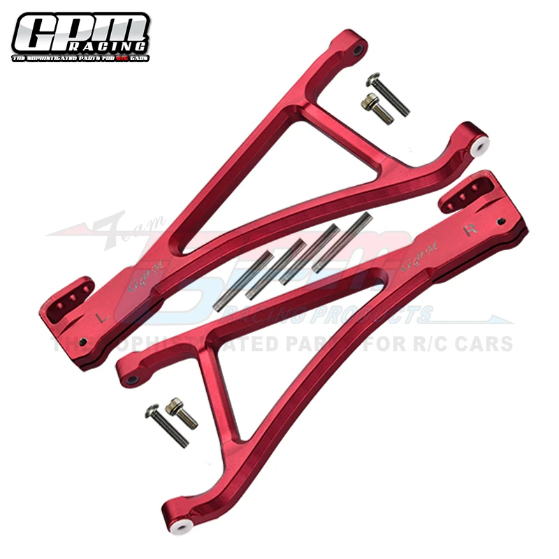 GPM ALUMINIUM FRONT LOWER SUSPENSION ARM (FOR E-REVO 560871, REVO, SUMMIT)