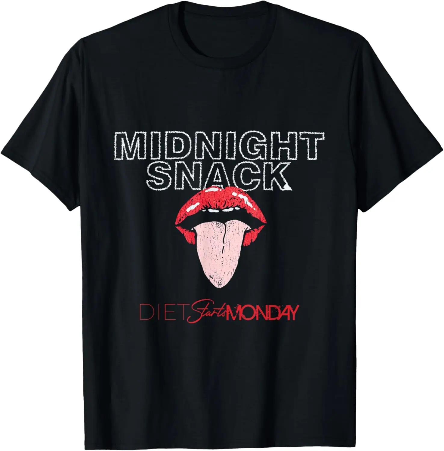 

Винтажная футболка с графикой Midnight Snack