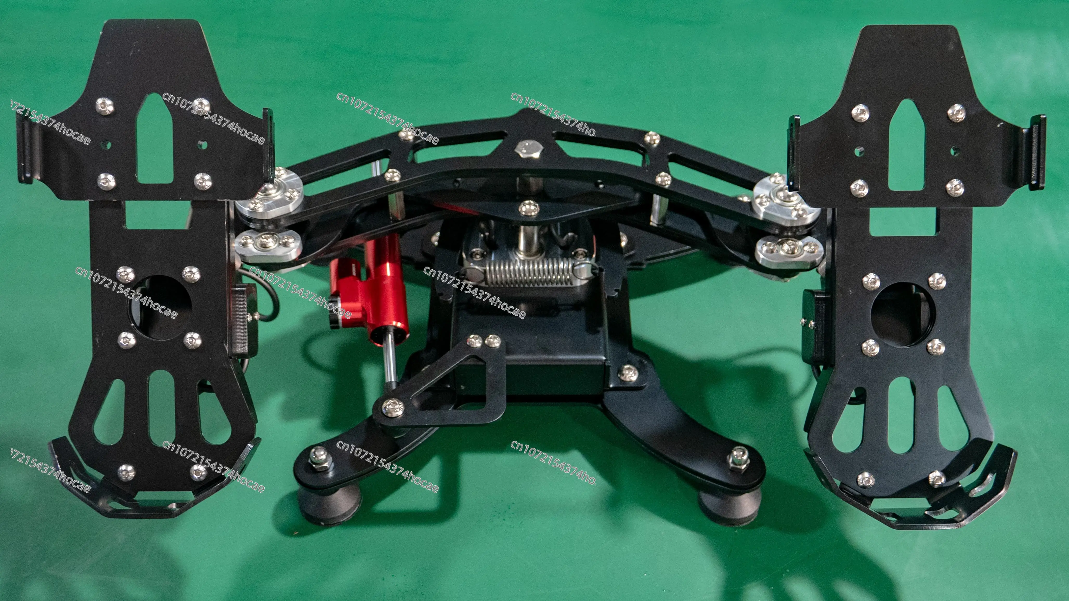 SN-2 Flying Foot Rudder Brake Rudder Damping Full Metal Hall Sensor Simulation Flying Foot Rudder