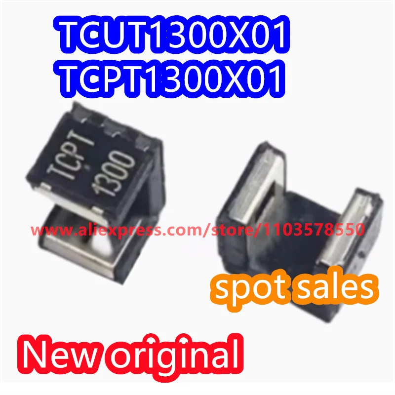 10PCS  TCPT1300X01 TCPT1300 slot type photoelectric switch 3mm miniature transmission photoelectric sensor TCUT1300X01 TCUT1300