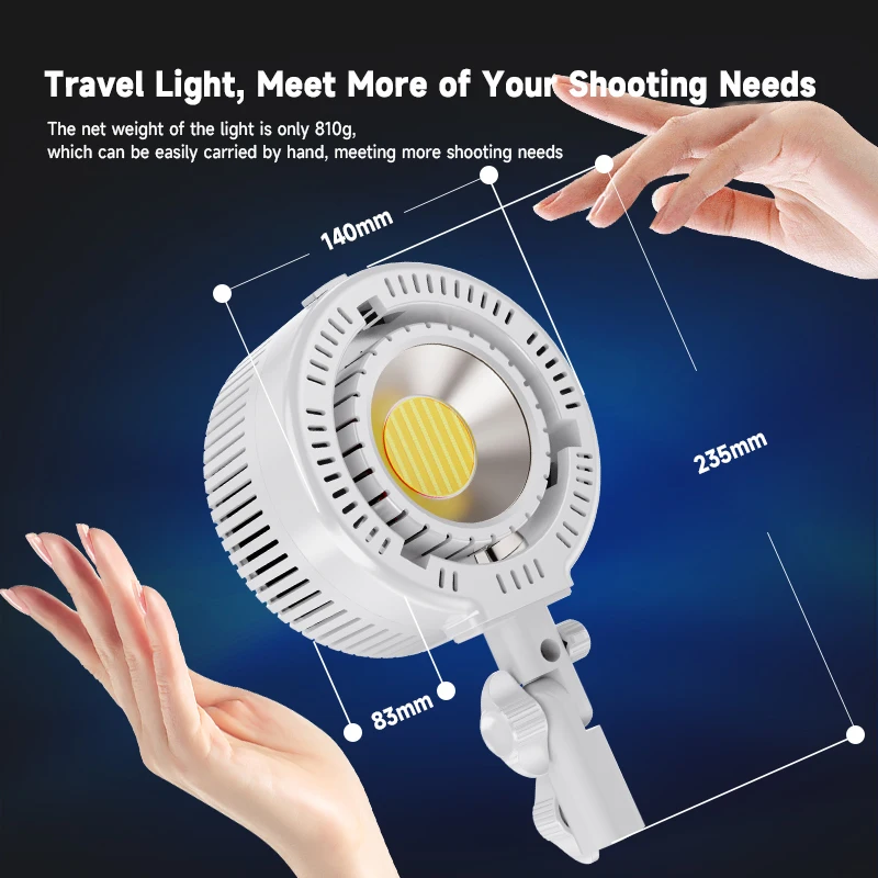 YSKE R200 Bi-Color LED Studio Light 2700K-6500K