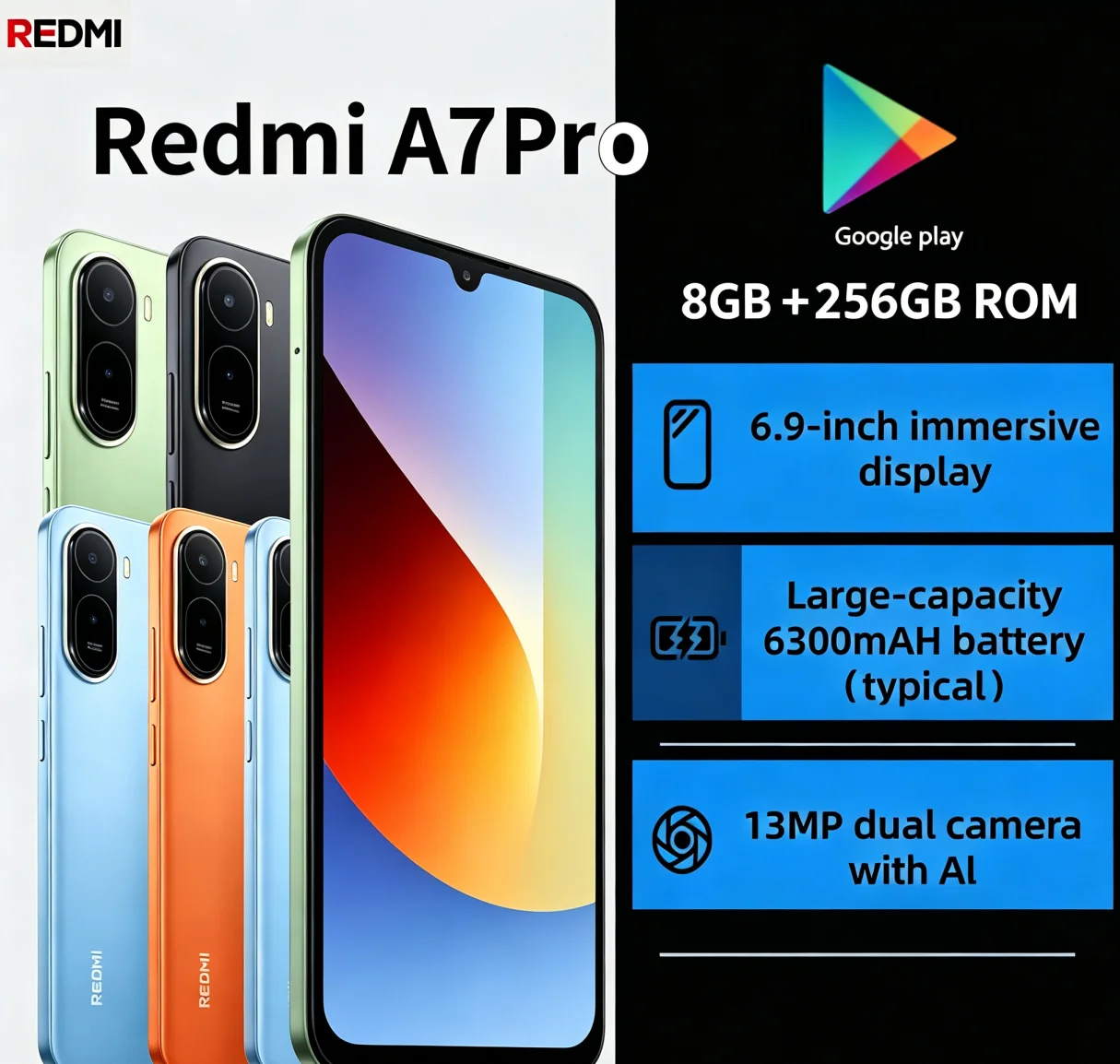 Phone Cases Green - Value‑for‑Money 2026 Global Unlocked Redmi A7Pro