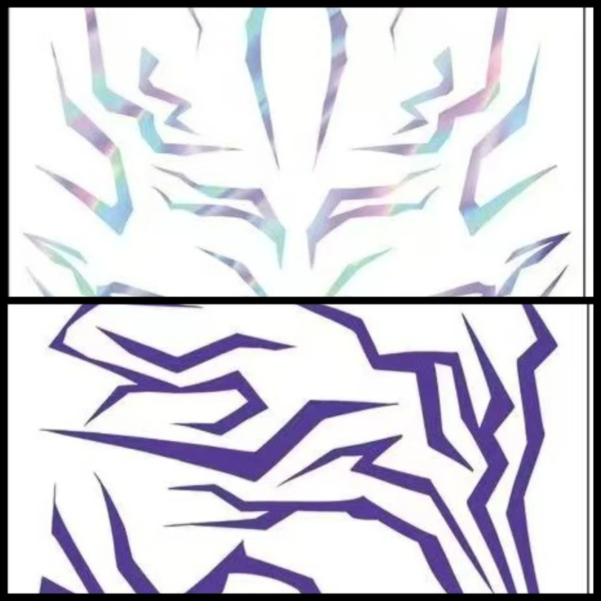 مجموعة الوشم المؤقت KPop Demon Hunters أنماط Rumi & Jinu |   Bithday اللباس الداخلي HUNTR/Xi Saja Boys هالوين تأثيري رومي الوشم