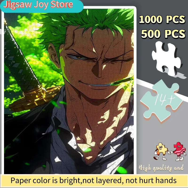 

Paper Jigsaw, DIY Solo Green Hair with Knife Aggressive Side Leakage Suitable for Home and Family Christmas New Year Birthday