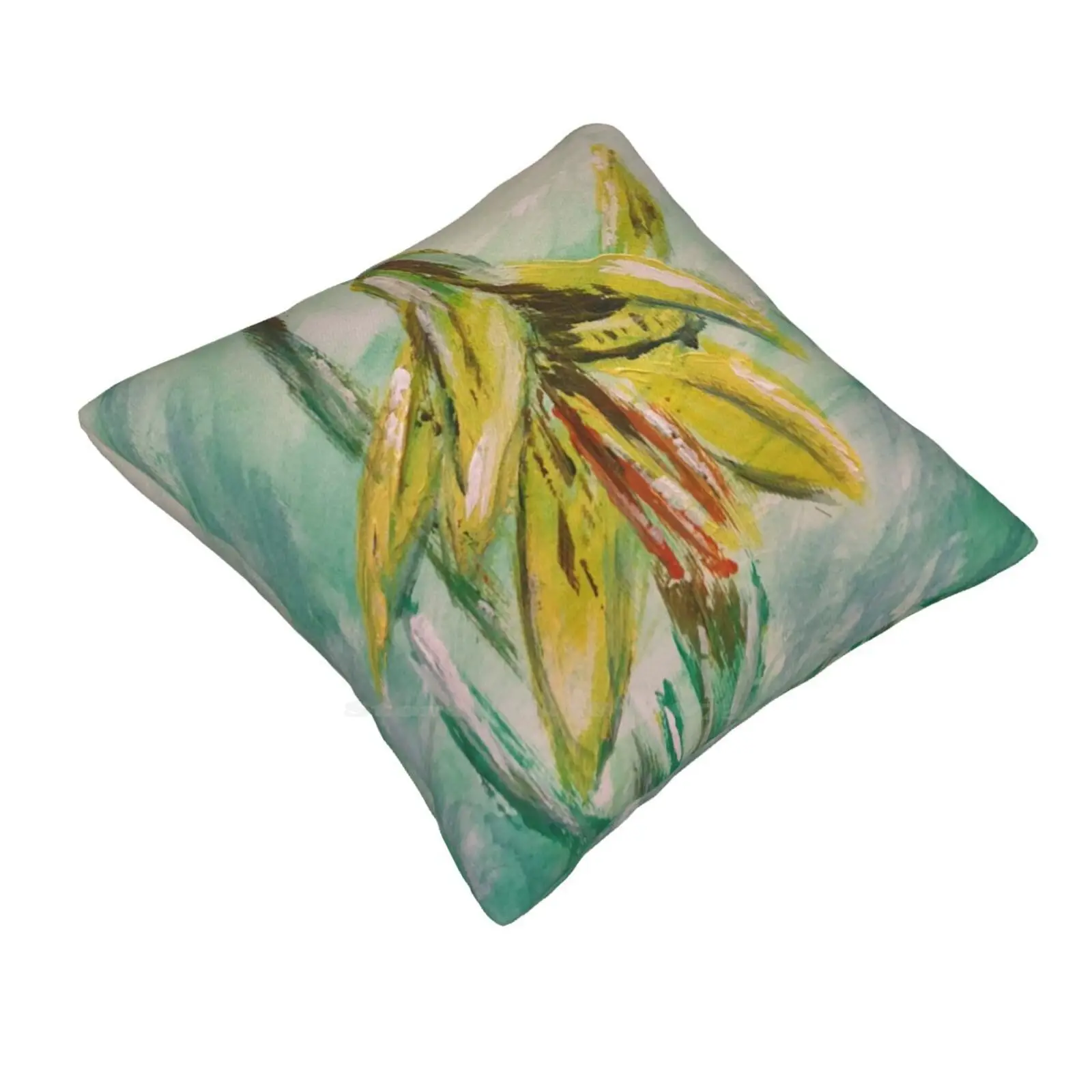 Bosnian Lily National Flower Of Bosnia Painting Pillowslip Pillowcase Bosnian Lily National Flower Lily Painting Flower