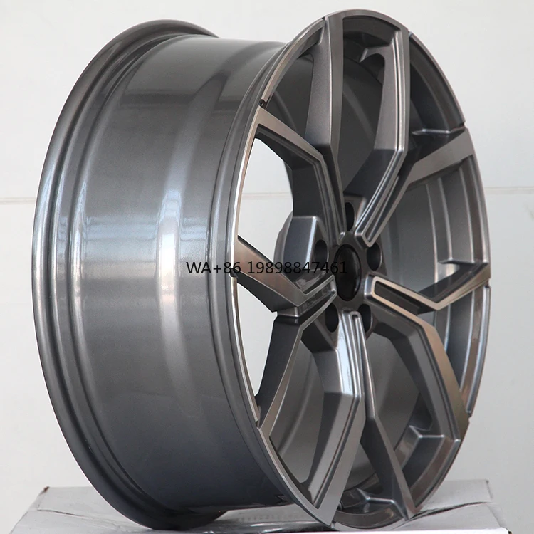 

Popular Design 5x112 Aluminum Alloy Car Rims 17-19 Inch New 30mm/40mm ET Black Finish for #11033M1225