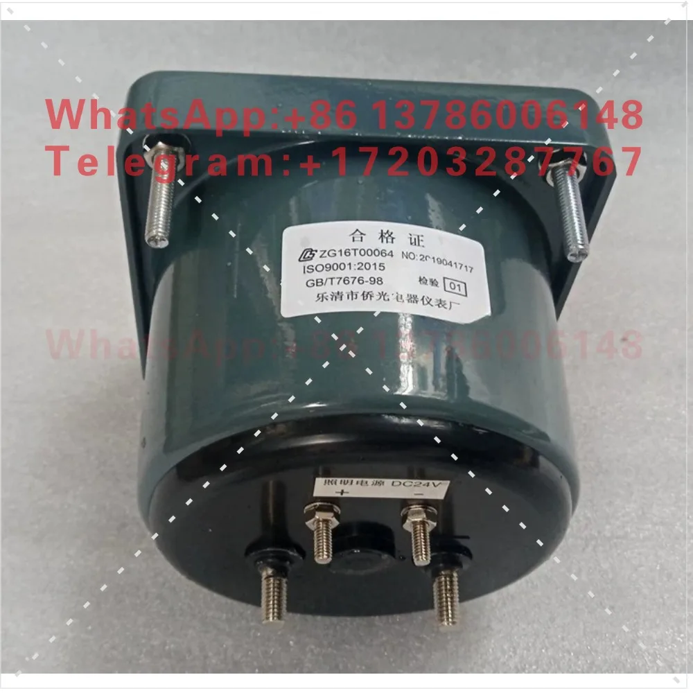 Marine seismic instrument 45C3-A ±40° DC rudder angle gauge mechanical pointer type 45C3-V