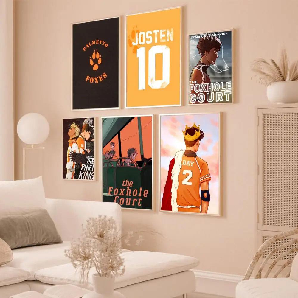 1PC AFTG All for The Game Retro Print Poster Paper Waterproof HD Sticker Bedroom Entrance Home Living Room Bar Wall Decoration