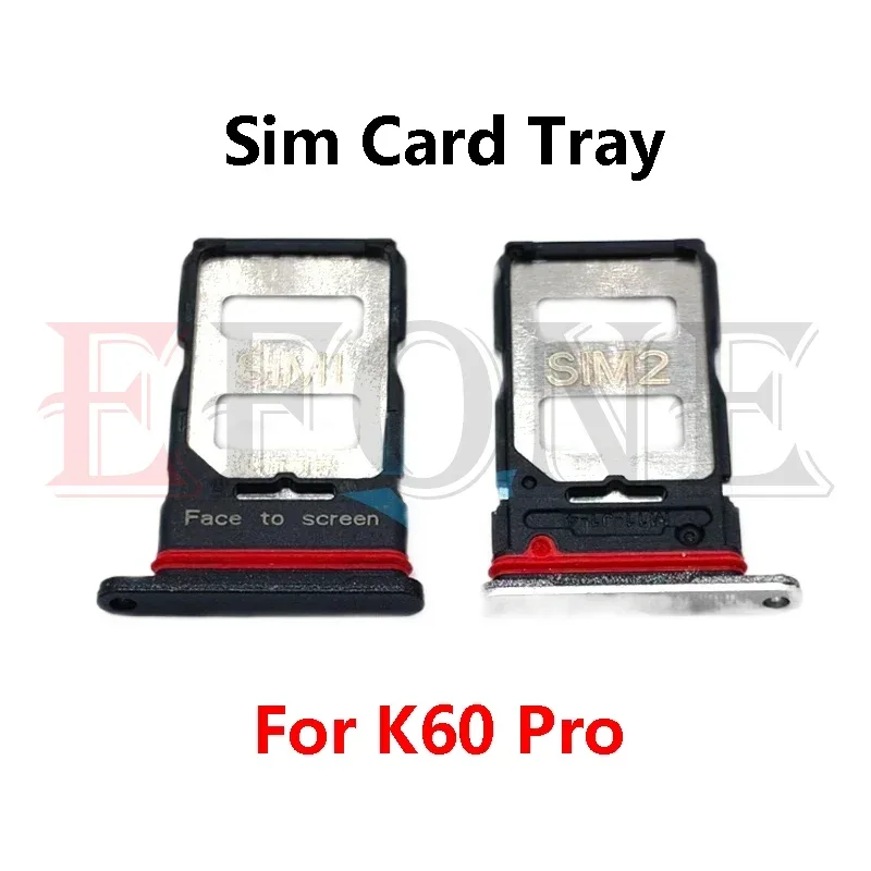 Sim مايكرو Sd بطاقة حامل صينية مأخذ توصيل محول ل Xiaomi Redmi 14C K50 K60 K60E K70 K70E Pro Ultra Gaming #3