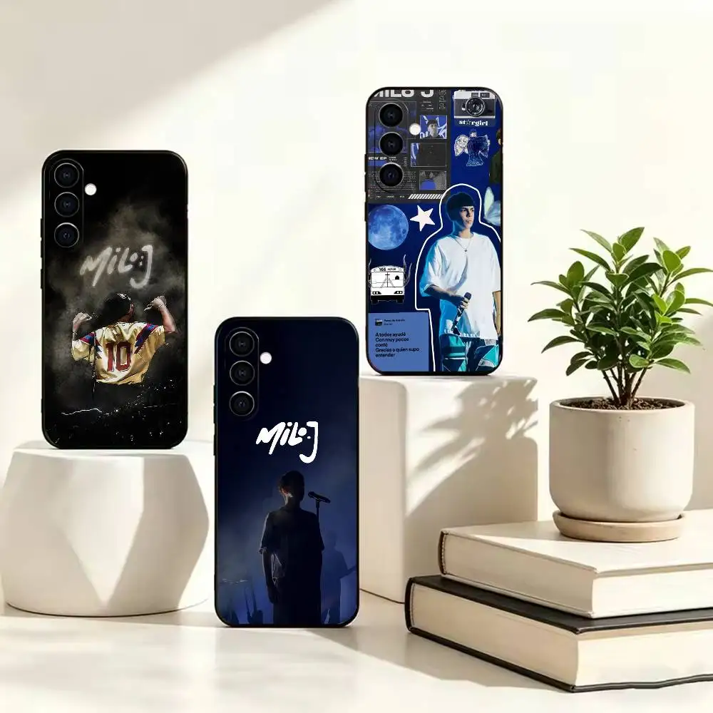 Freestyle Young Singer M-Milo J  Stand Soft Silicone Phone Case Ultra Thin For Samsung A73 20,21s,22,31,32,52,53,72