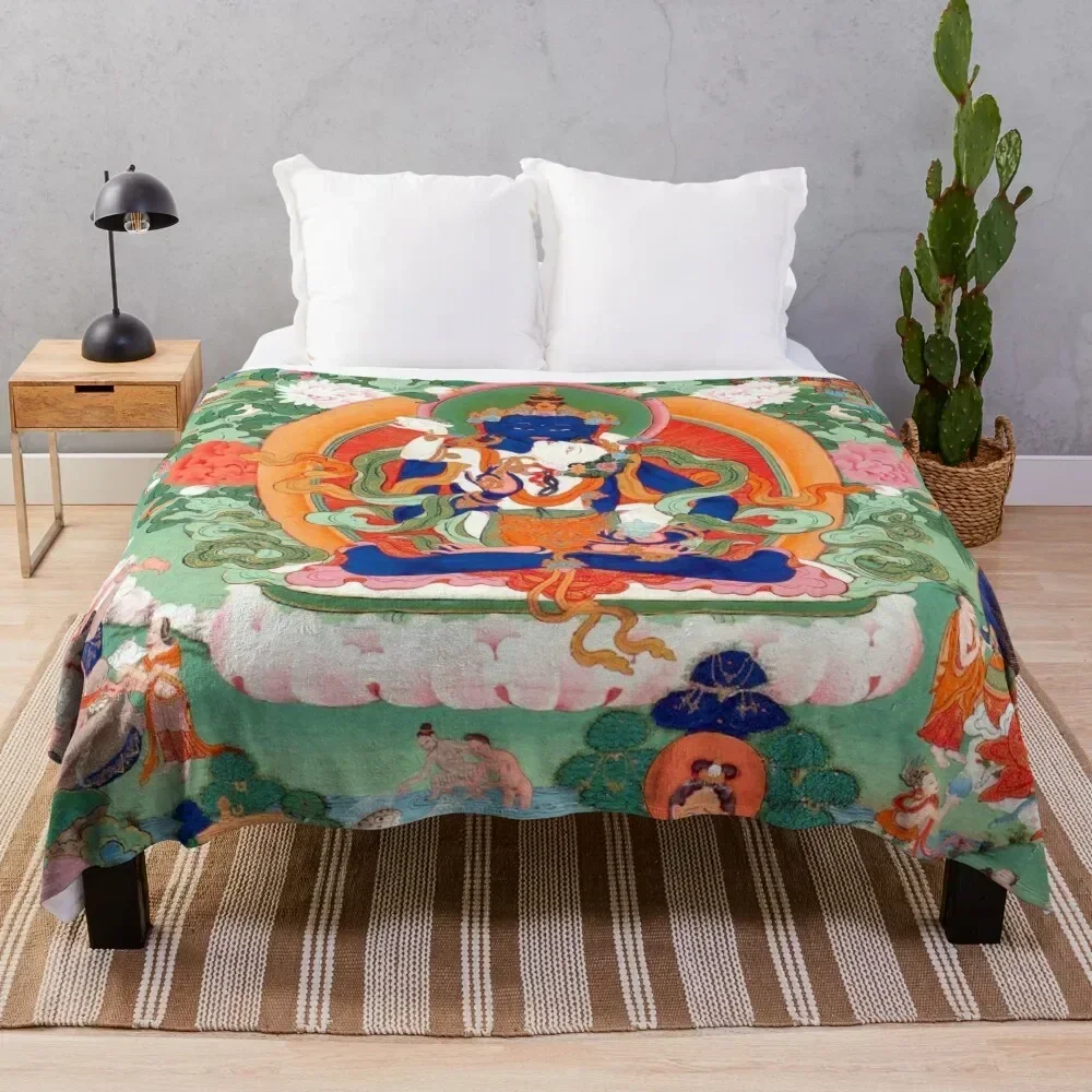 

Buddhist Thangka Art XIII Throw Blanket Kid'S wednesday halloween For Sofa Thin Blankets