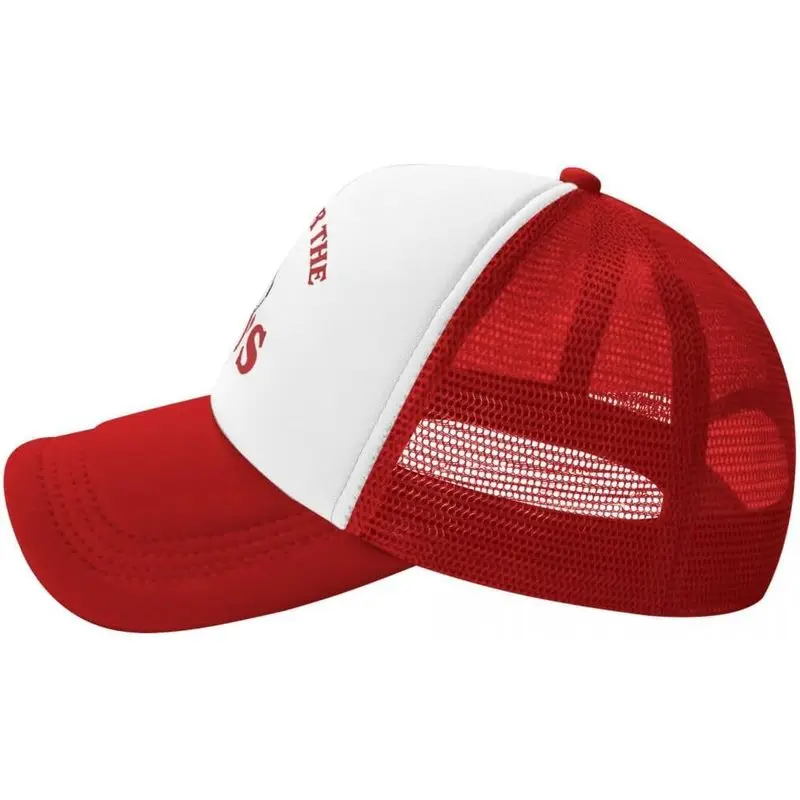 Funny Christmas Trucker Hat For Women Party Christmas Holiday Hat Foam Two Tone Trucker Hat