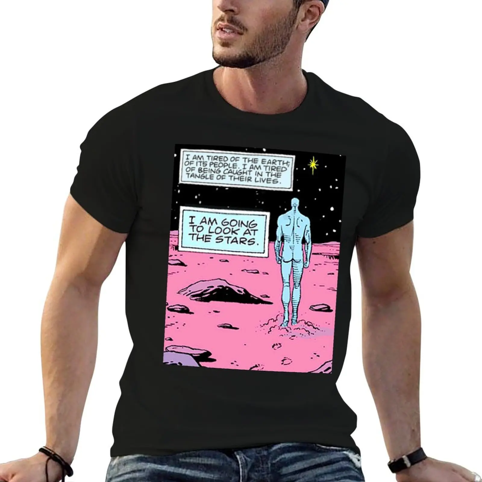 Look at the Stars T-Shirt t shirts for man graphic tees t shirt custom print T-Shirt