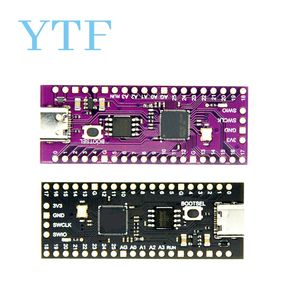 RP2040 Development Board Module For Raspberry Pi Pico Micropython Core Main Control 264KB RAM 4MB 16MB Flash