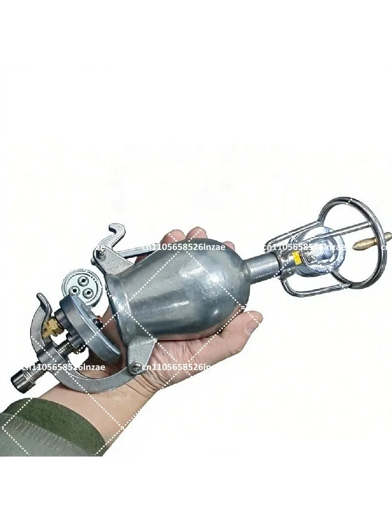 Stainless Steel Hand Crank Popcorn Maker 340-400ML Stovetop Open Fire Mini Popper for Movie Night Snacks