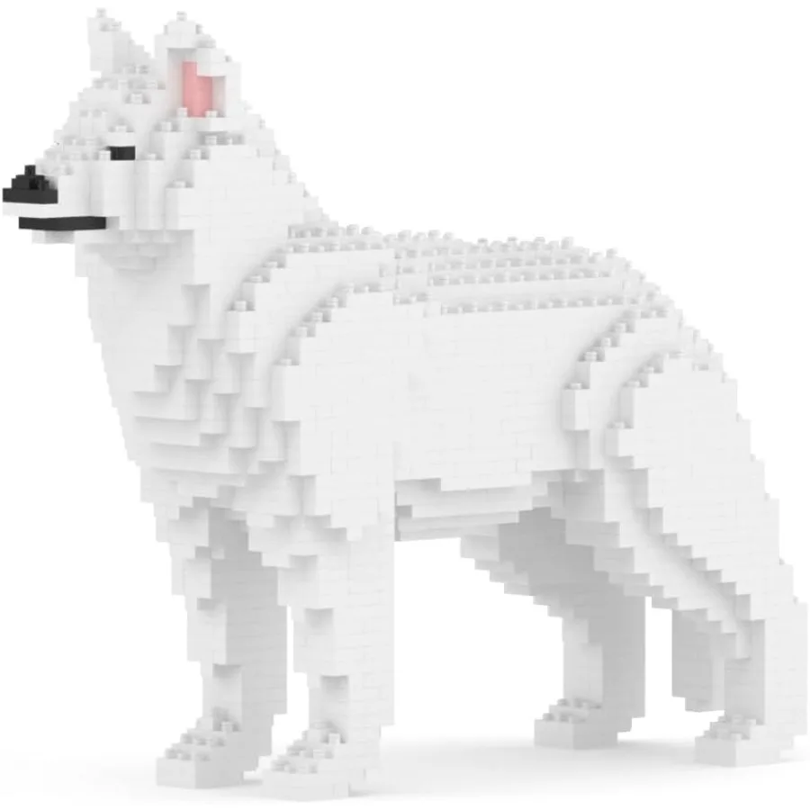 

Husky 01SM02 Dog Plastic Building Blocks for Advanced Creative Construction Ideal for Ages 14+ Enhances Spatial Thinking and Fi