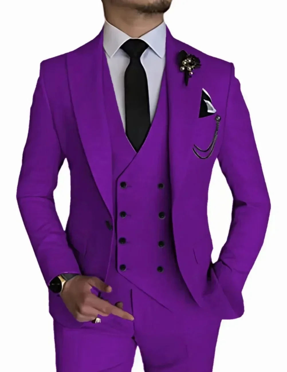 purple 3pcs