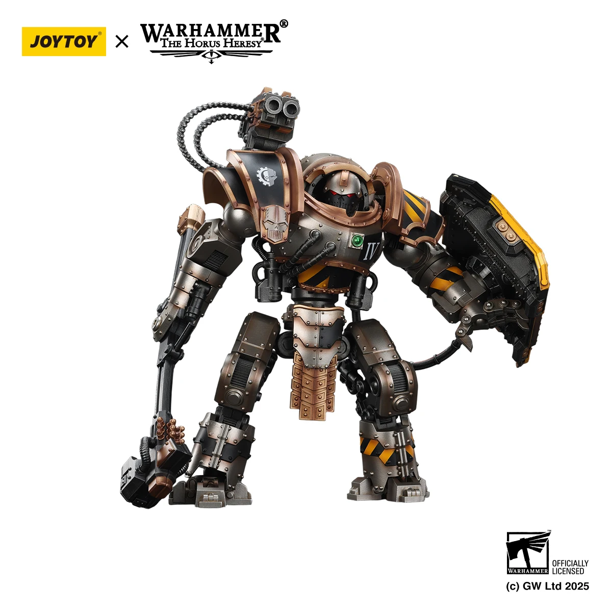 [الطلب المسبق] نموذج JOYTOY Warhammer 30K 1/18 من Iron Warriors دائرة حديدية Domitar-Ferrum Class Battle-automata