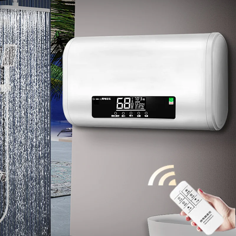 Factory Outlet 30L-80L Vertical Electric Water Heater Energy Efficient Wall Mounted RV Bath Shower Smart Features For Household