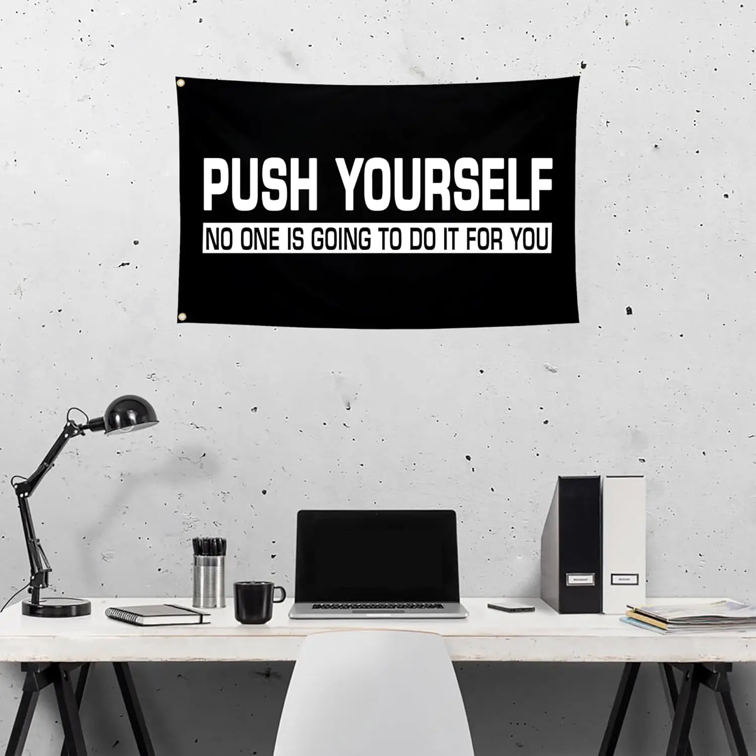 Flagnshow 100% Polyester Discipline Motivational Flag