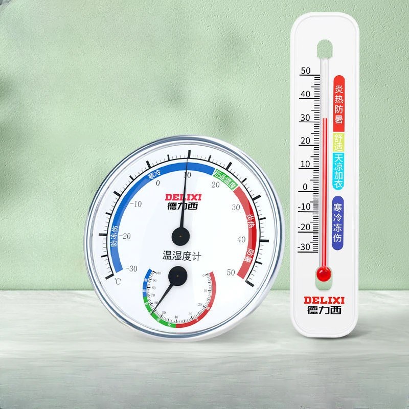 Nowy typ termometru precyzyjnego montowany na ścianie fizyczny termometr indukcyjny do temperatury w pokoju dziecięcym w gospodarstwie domowym