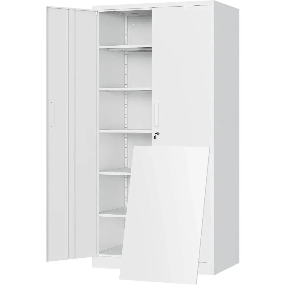 Metal Storage Cabinet with Lock - 72