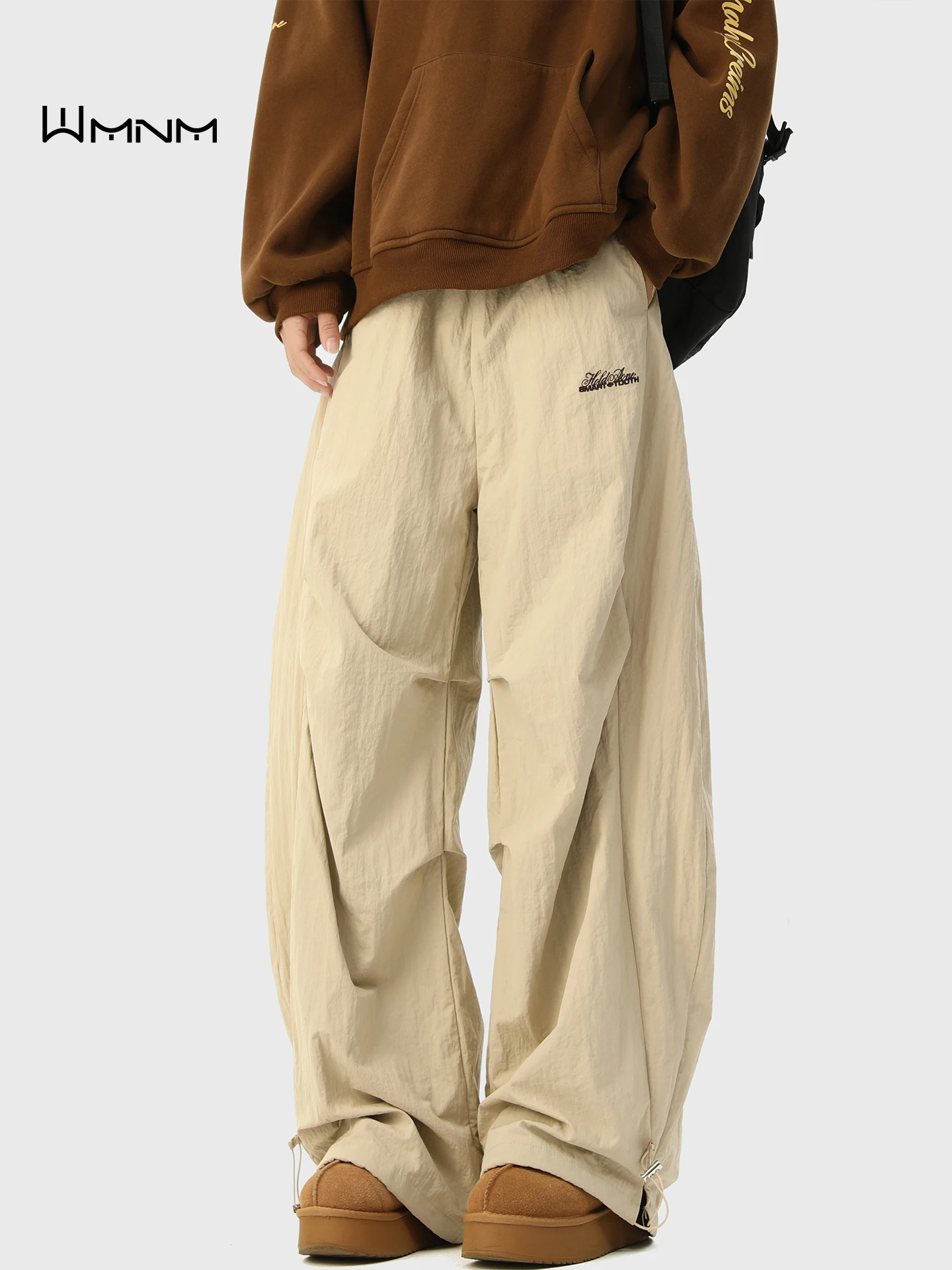 

Waterproof Fce Lined Thi Outdoor Hiking Sports Casual Loose Paratrooper Pants Men's Mountain Series Functional Windproof