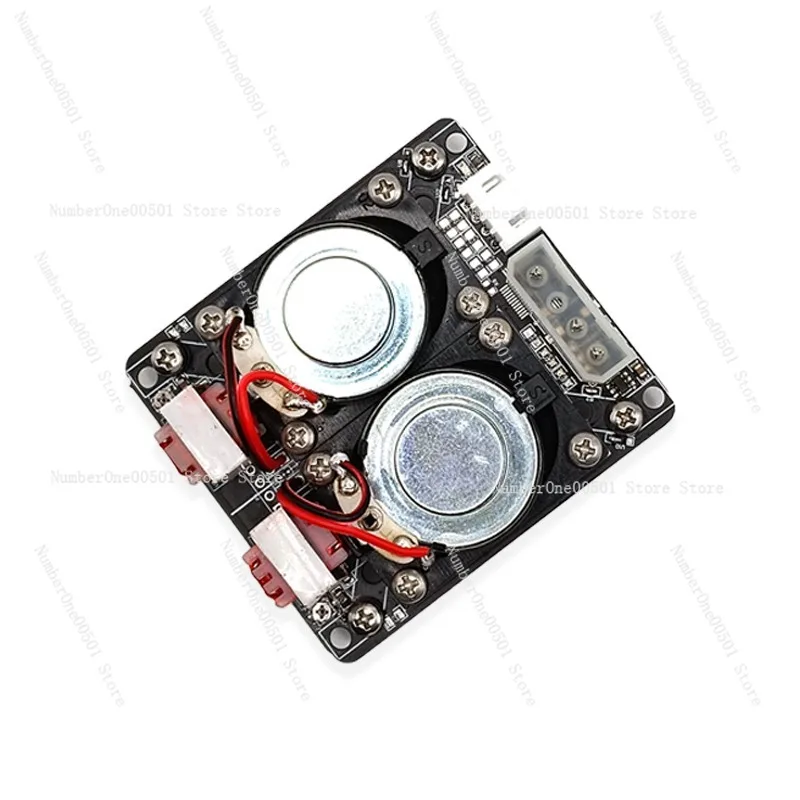 

PC Case with Built in Speakers Mini ITX Computer Case HIFI Audio Support GPU Home Theater Entertainment SFF Case