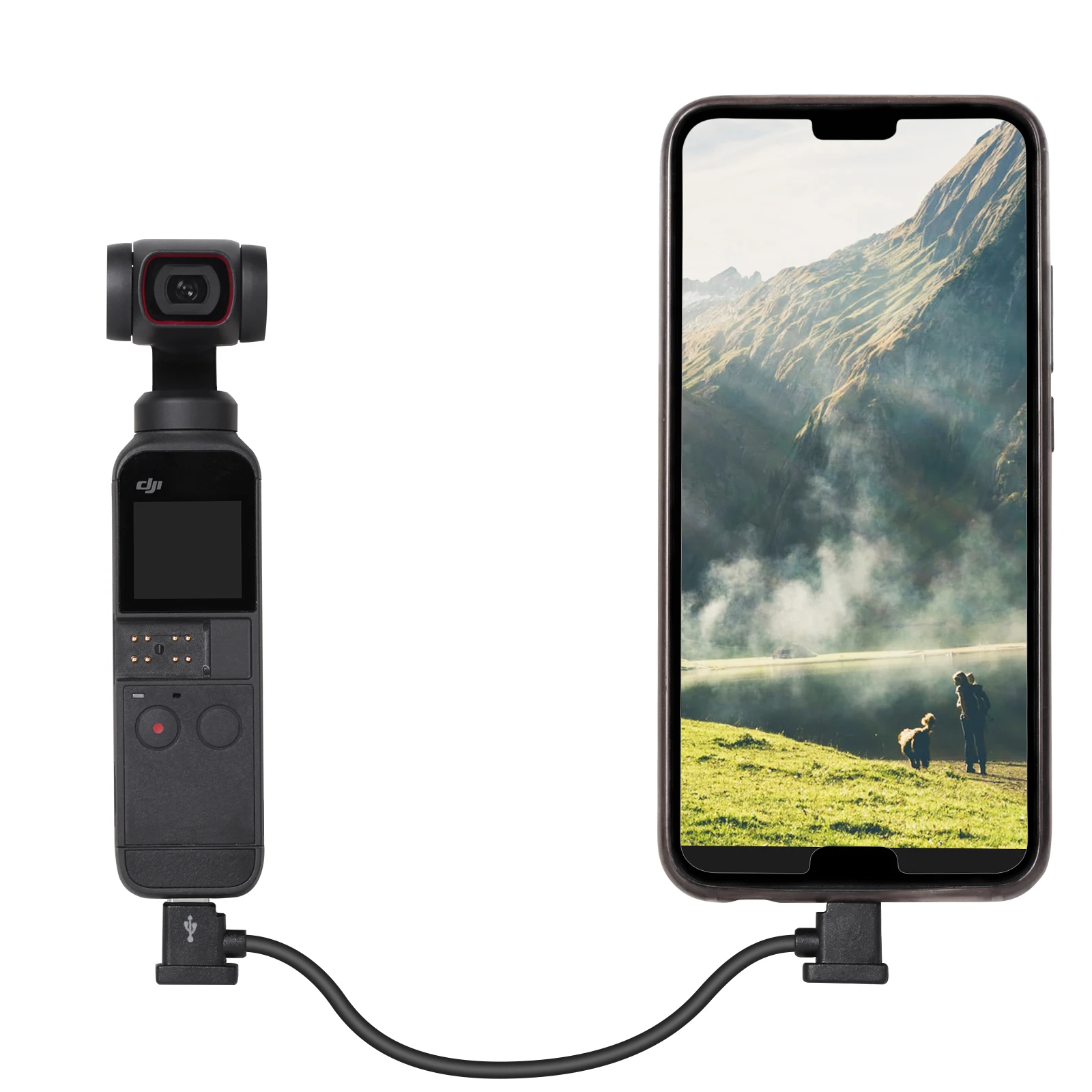 Cable De Datos Usb-c A Usb-c Apapatek Para Dji Rc-n1/n2/n3