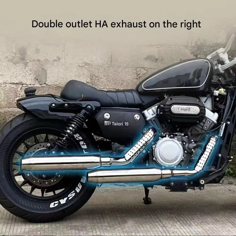 FOR Natural V-Twin Horse Shoe Deep Bass Sound Precisely Tuned Exclusively Fits Benda Chinchilla BD300 Cruiser Mod Parts