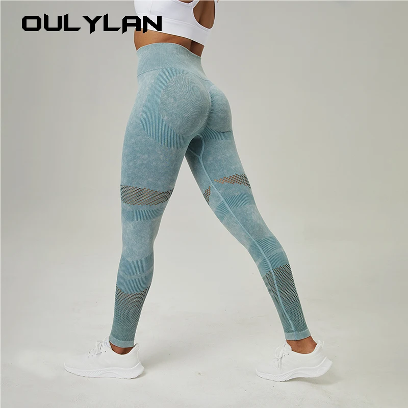 

Women Leggings for Fitness Yoga Pants Seamless Sport Tights Scrunch Butt Gym Pantalones Workou High Waist Elastic