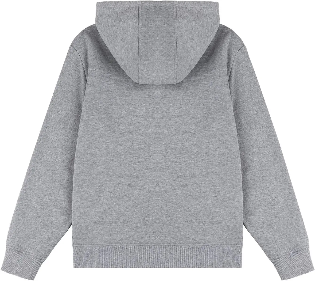 Women's Soft Brushed Fleece Zip Up Hoodie Casual Pocket Hooded Sweatshirt S-XXL