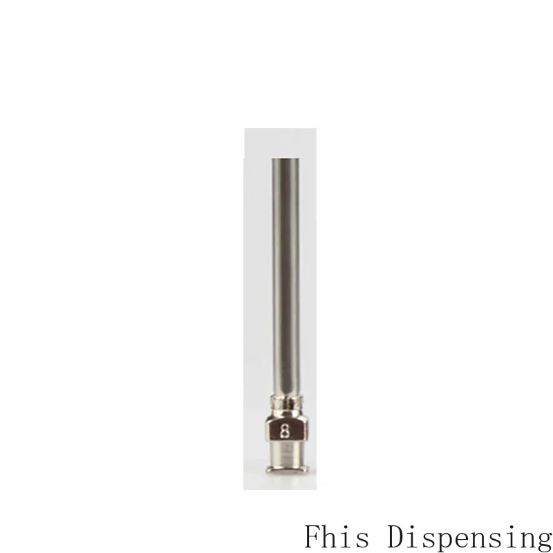 11G~30G Metal Stainless Steel Dispensing Needles Blunt 1.5 Inches Longer Length of Tubing