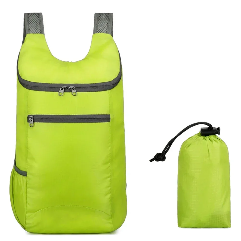 Bag Backpack Travel Waterproof Wear-resistant 20-35L Portable 40*26*14cm 80g Breathable Camping Folding Hiking