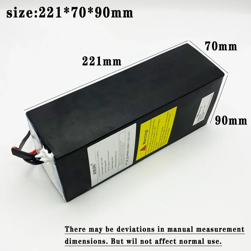 13S3P 48V 10500mAh 18650 Battery Pack