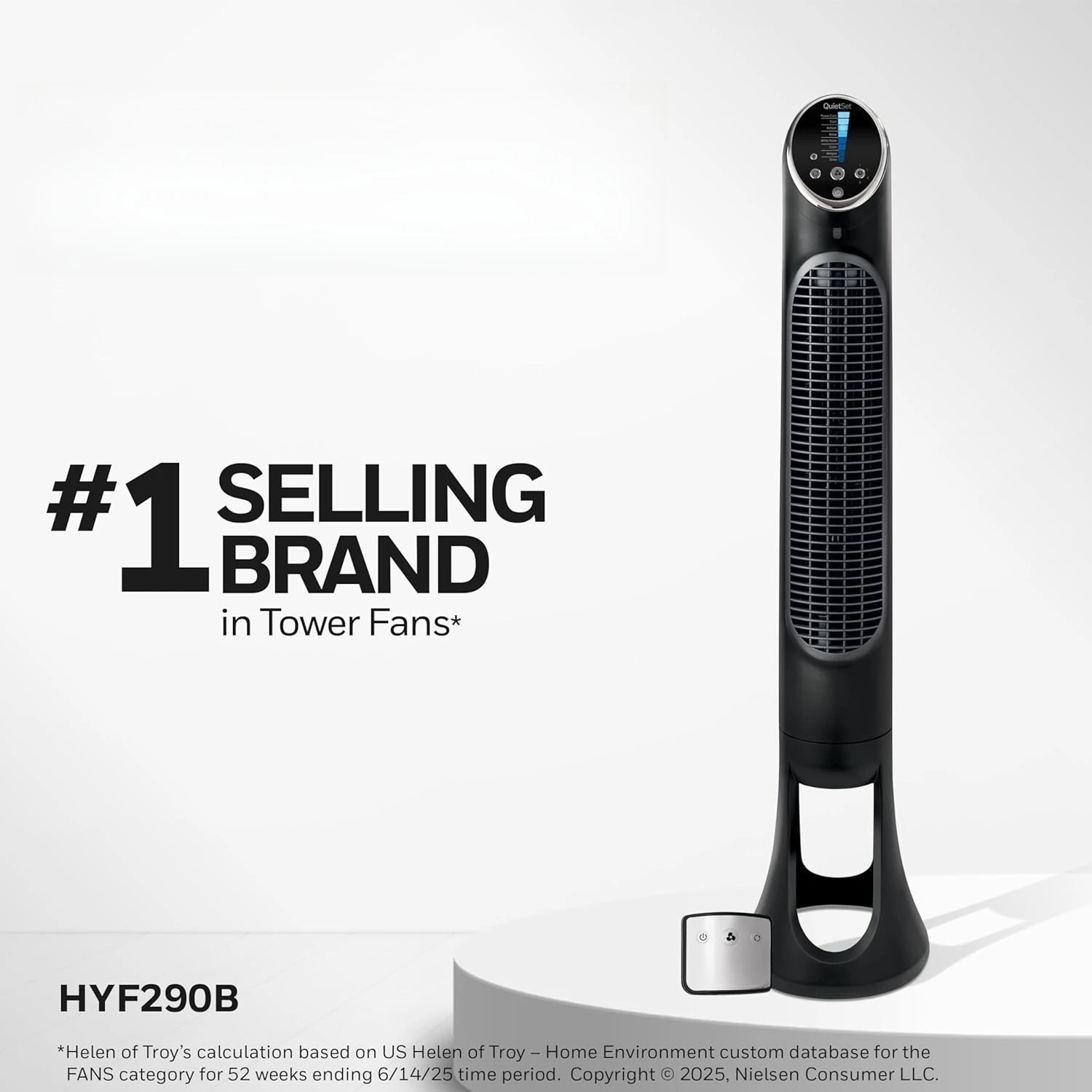 

Башенный вентилятор для всей комнаты — черный, качающийся башенный вентилятор с пультом дистанционного управления, HYF290B — прямые продажи с фабрики