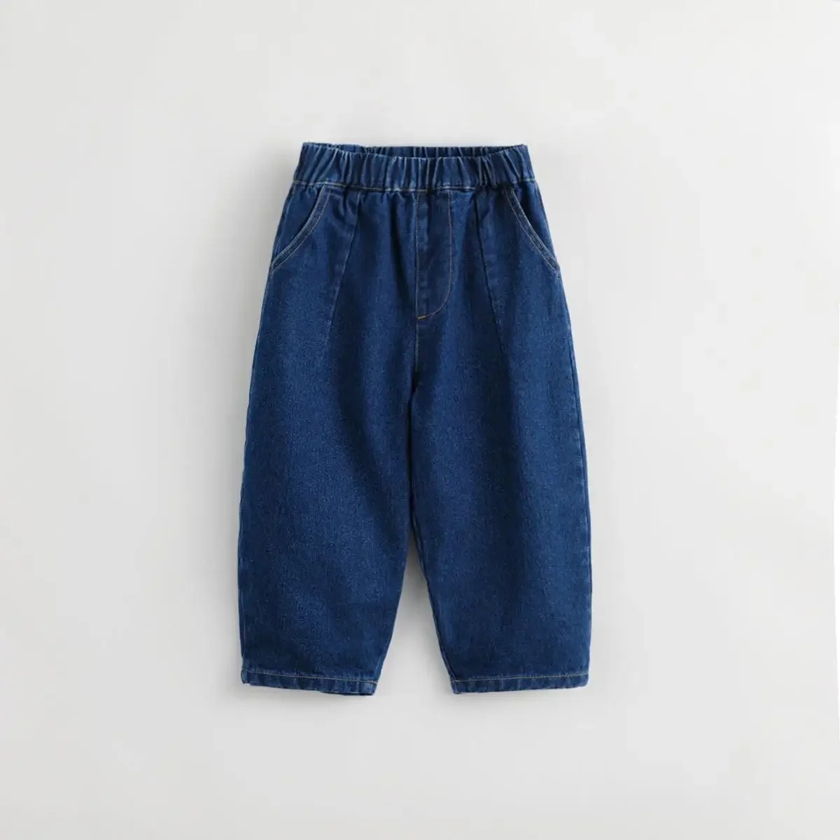 MARC&JANIE Boys Cotton Comfortable Jeans Turnip Pants Children's Pants for Autumn 231696