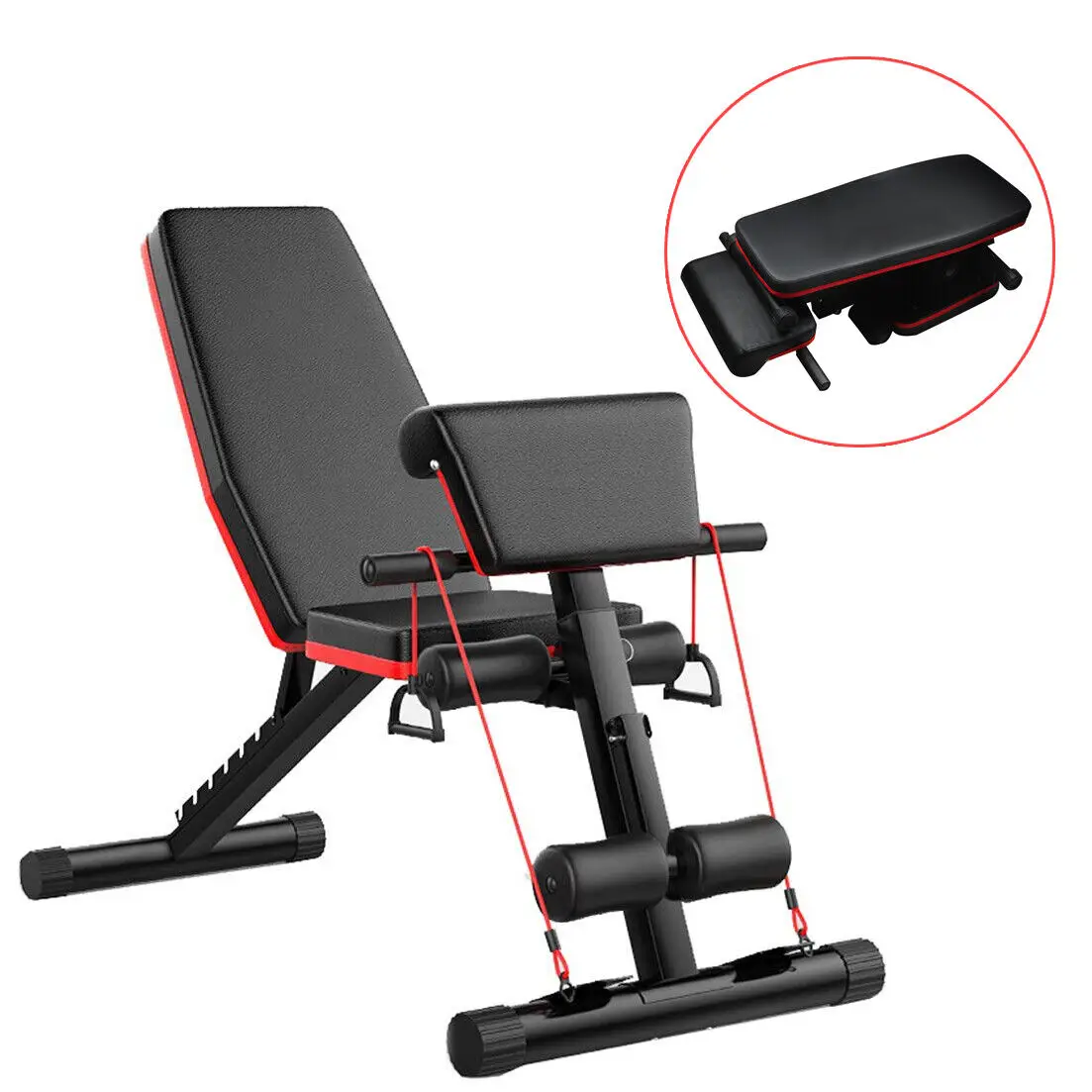 Home Multi-function Adjustable Bench Gym Equipment Weight Lifting Bench Exertec Weight Bench