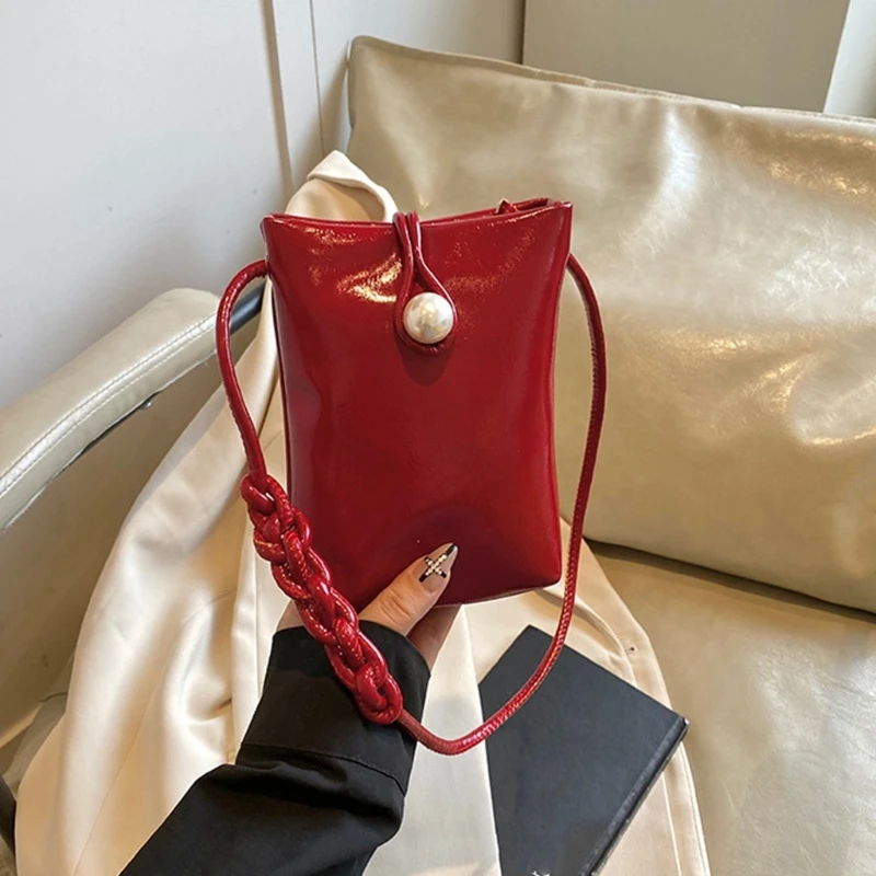 H3CB حقيبة كتف مصنوعة من H3CB مع أكياس كروسة تصميم داخلي فسيحة لمفاتيح الهاتف وعملة معدنية