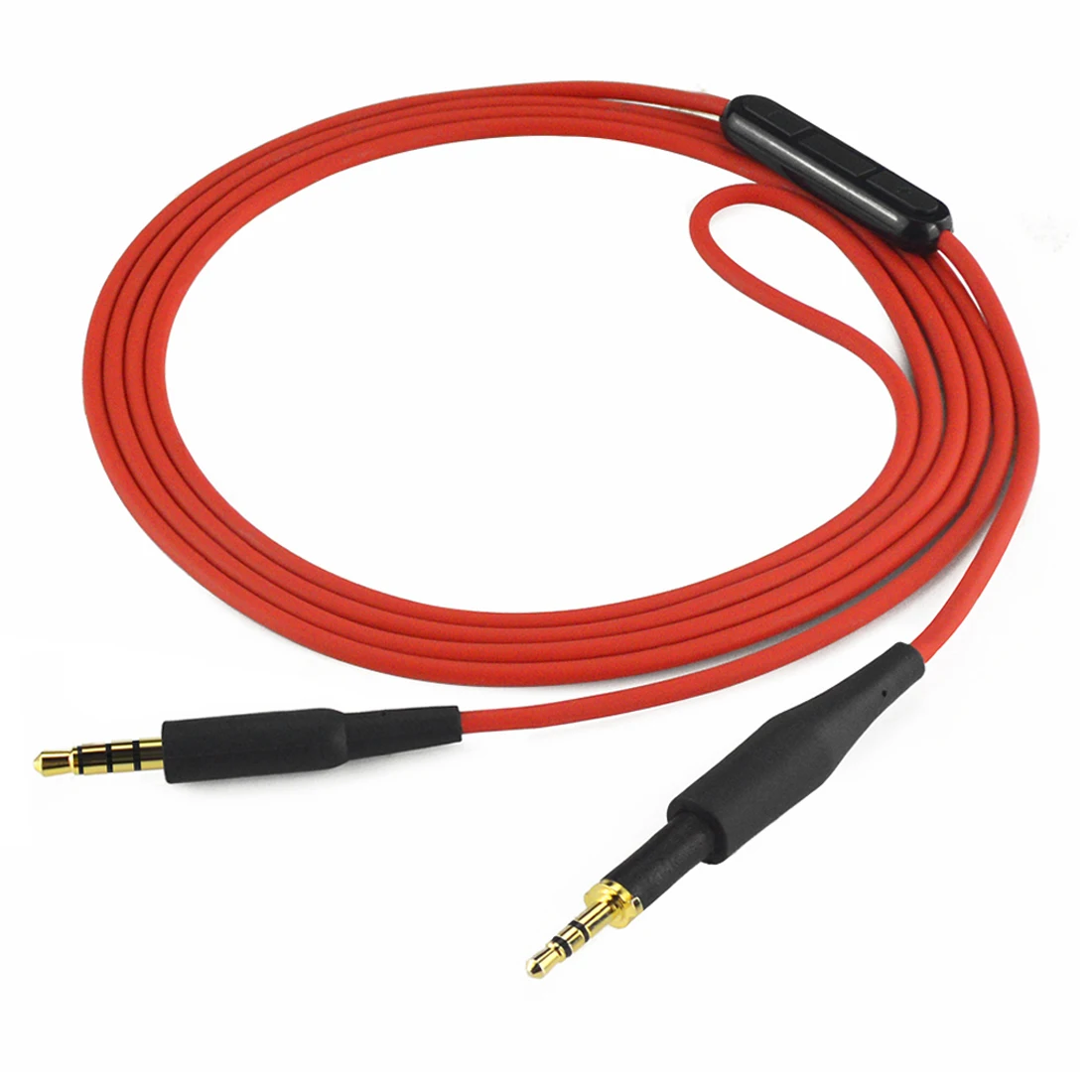 Geekria-Cabo de áudio com Mic, Compatível com AKG K430, K450, K451, K452, Q460, K480