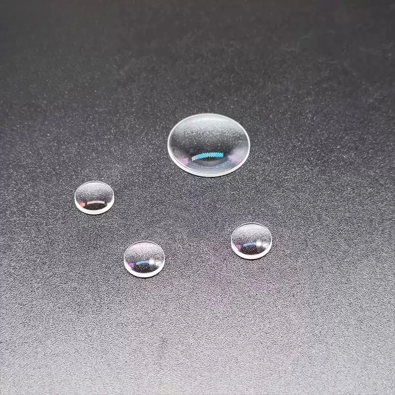 12.7mm K9 Plano-Convex Lens Near Infrared Coating 400-700nm 650-1100nm 1050-1700nm Focal Length 15-100mm