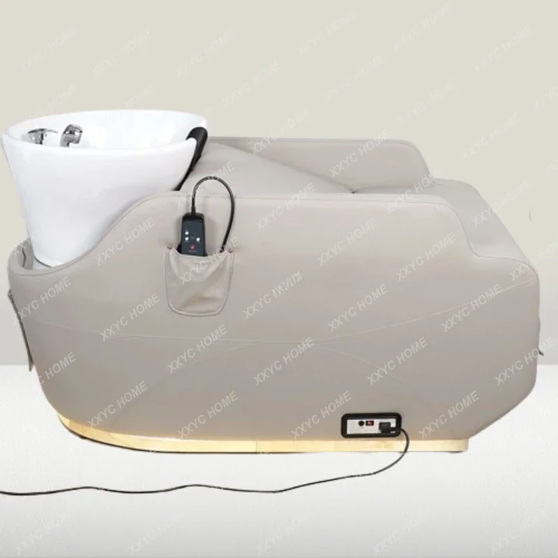 

Professional Massage Chair Recliner Stretcher For Spa Hair Washbasin Therapy Headspa Table Water Leather Nail Shaving Chairs Bed
