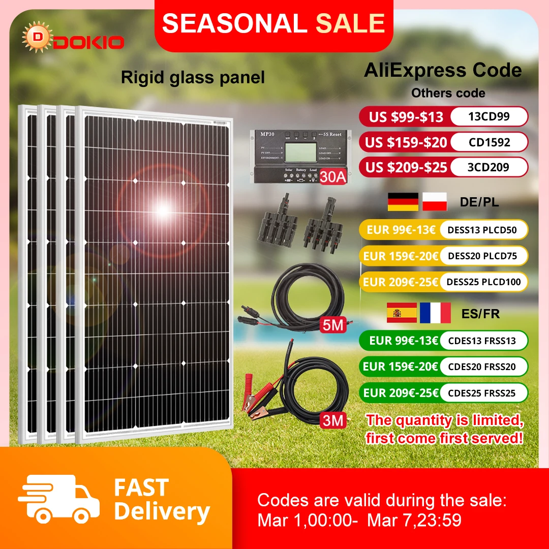 Dokio 18V 400W Rigi…