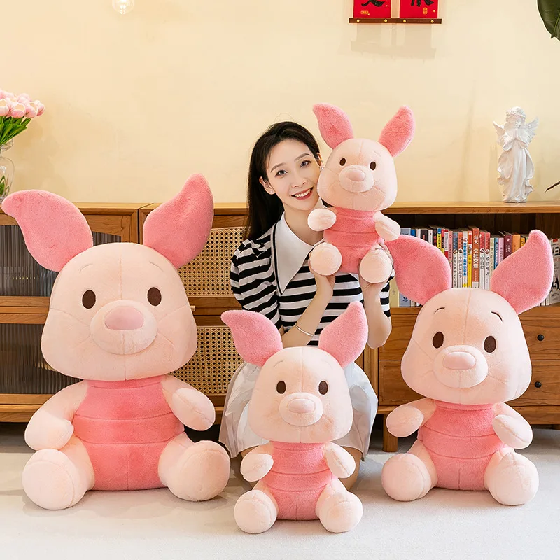 귀여운 돼지 인형 봉제 장난감 대형 베개 아이들 생일 선물 클로 머신 경품에 완벽