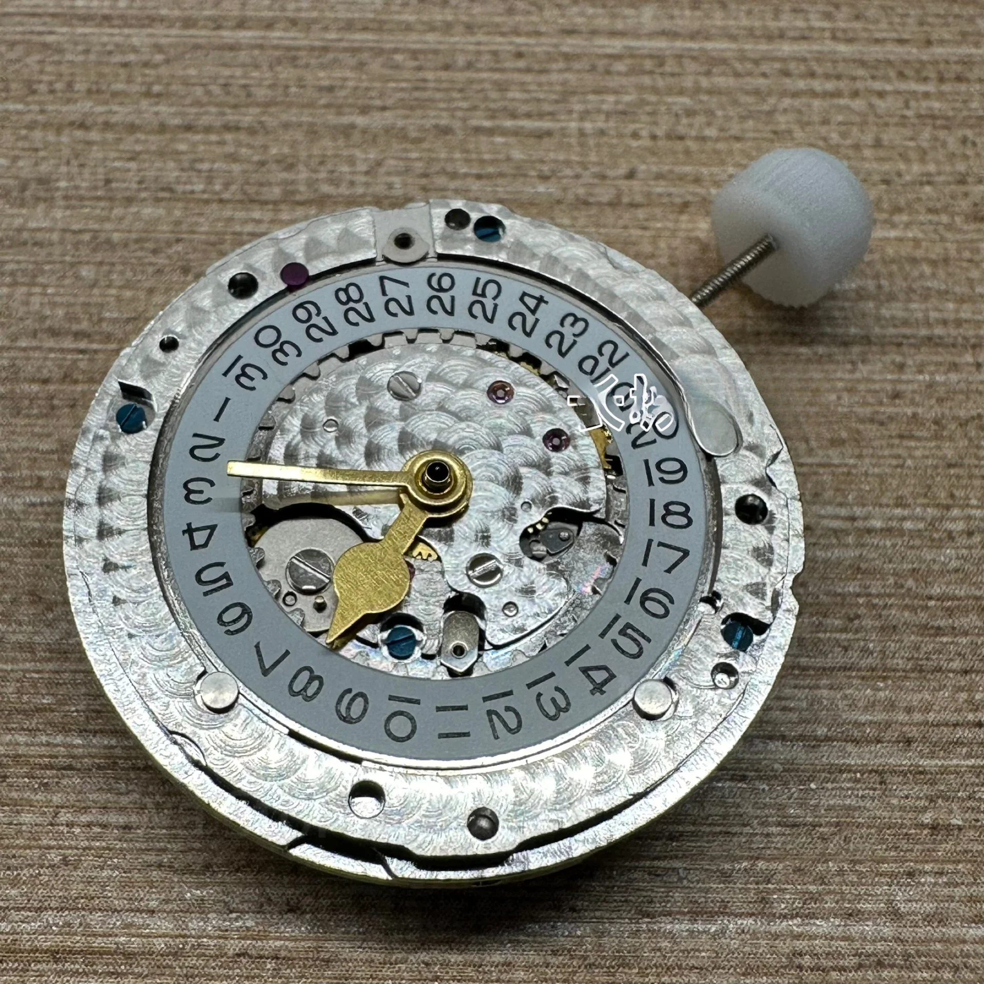 إكسسوارات الساعة حركة شنغهاي 3285 الجديدة 4 دبوس GMT غرينتش حركة ميكانيكية أوتوماتيكية #3