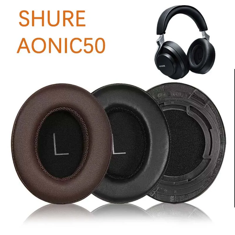 

Ear Pads Foam Cushions for Shure SRH1540 AONIC50 C40 ANC Headphones