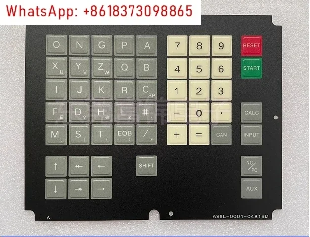 A98L-0001-0481#M #T 11M /11T CNC HMI Membrane Keypad buttons Machine Operator Panel