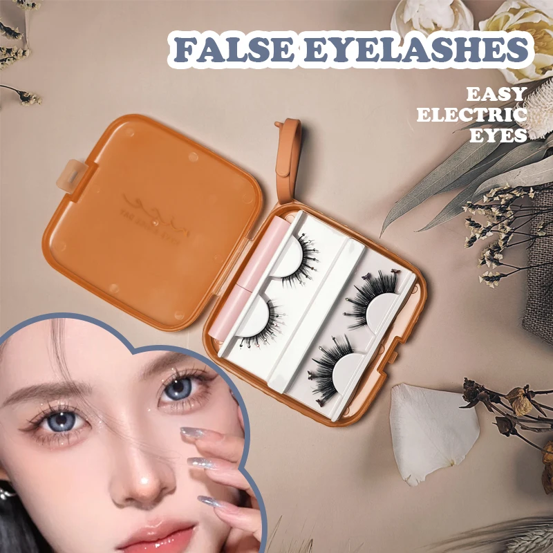 Holiday False Eyelash Butterfly Diamonds Curl Up Eyes Lively Spirit False Eyelash