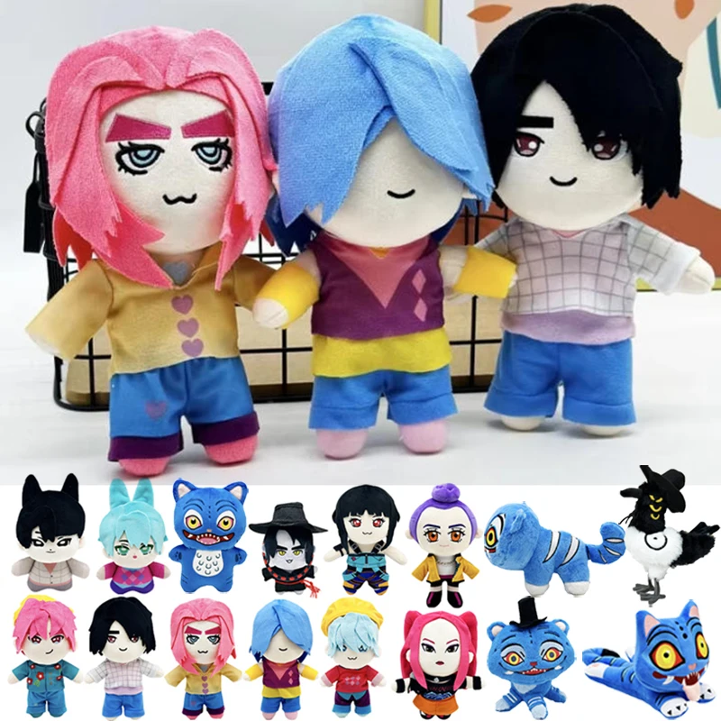 

Anime Kpop Demon Hunters Plush Toys Game Tiger Magpie Animals Cosplay Stuffed Doll Pendant Peripherials Kids Christmas Gifts